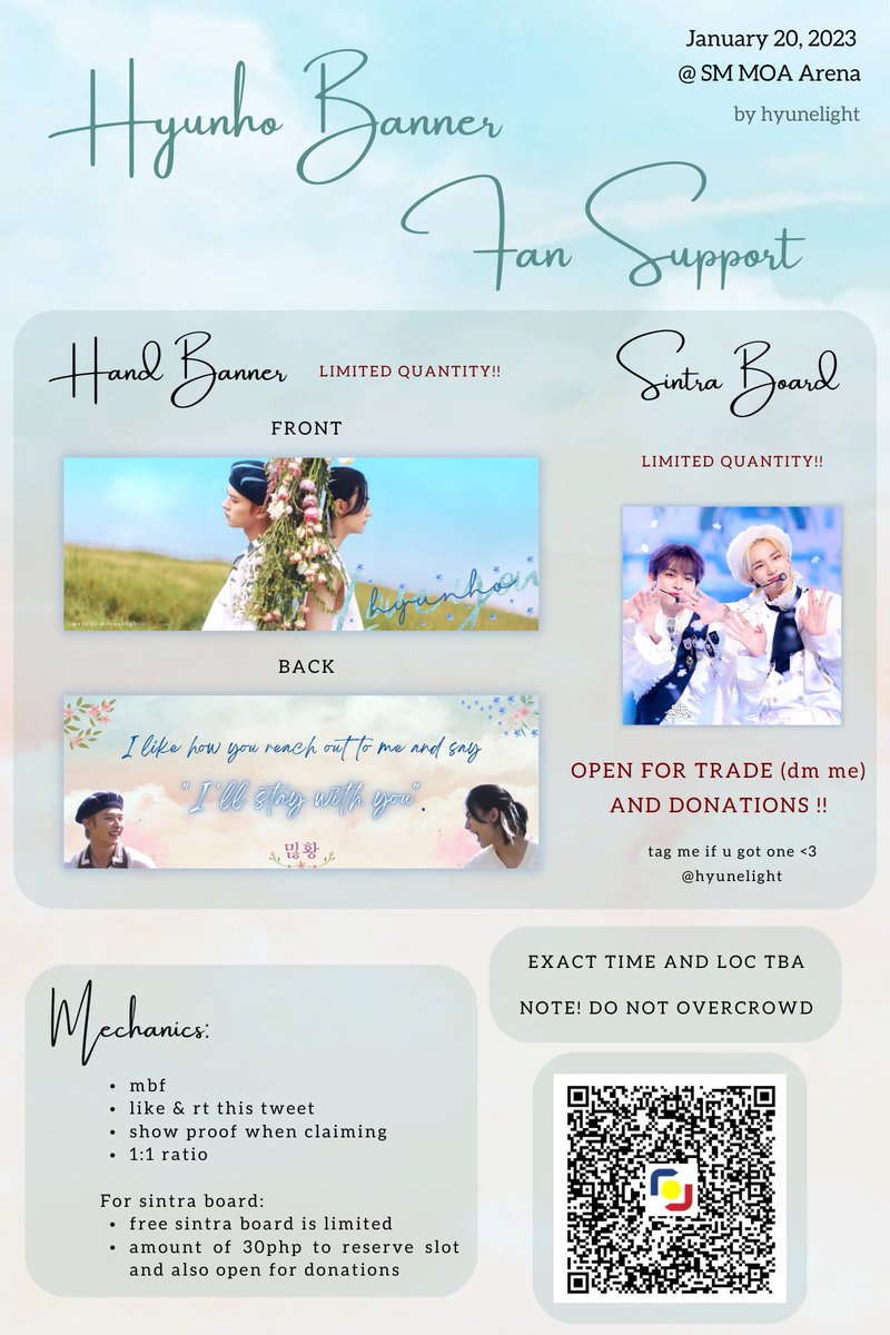hyunelight's tweet photo. STRAYKIDS BENCH FANMEET 
— HYUNHO fan support by @hyunelight

 🍀to claim, see picture for more info
 🍀tag me if u got one !! <3

see you, stays! ♡
#BENCHXSTRAYKIDS https://t.co/qw2k9wiJcf