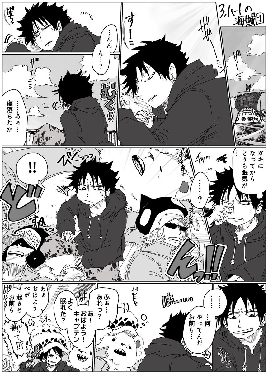 【再掲】
各船長がモドモドもどきされる話。
※去年のGLCの無配です〜 
