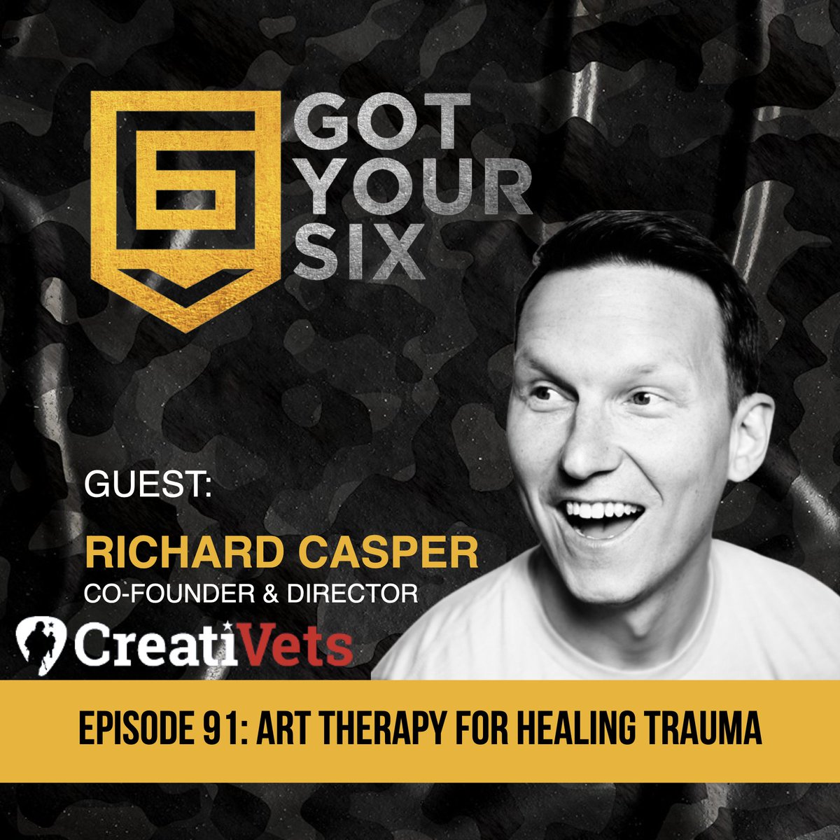 Art therapy has long been studied to have the potential to assist anyone as a form of rehabilitation. While combat-related trauma is often difficult to express in words alone, art therapy offers a different approach. 🎧lnkd.in/g3e2mRgZ with @theTonyNash @CreatiVets1