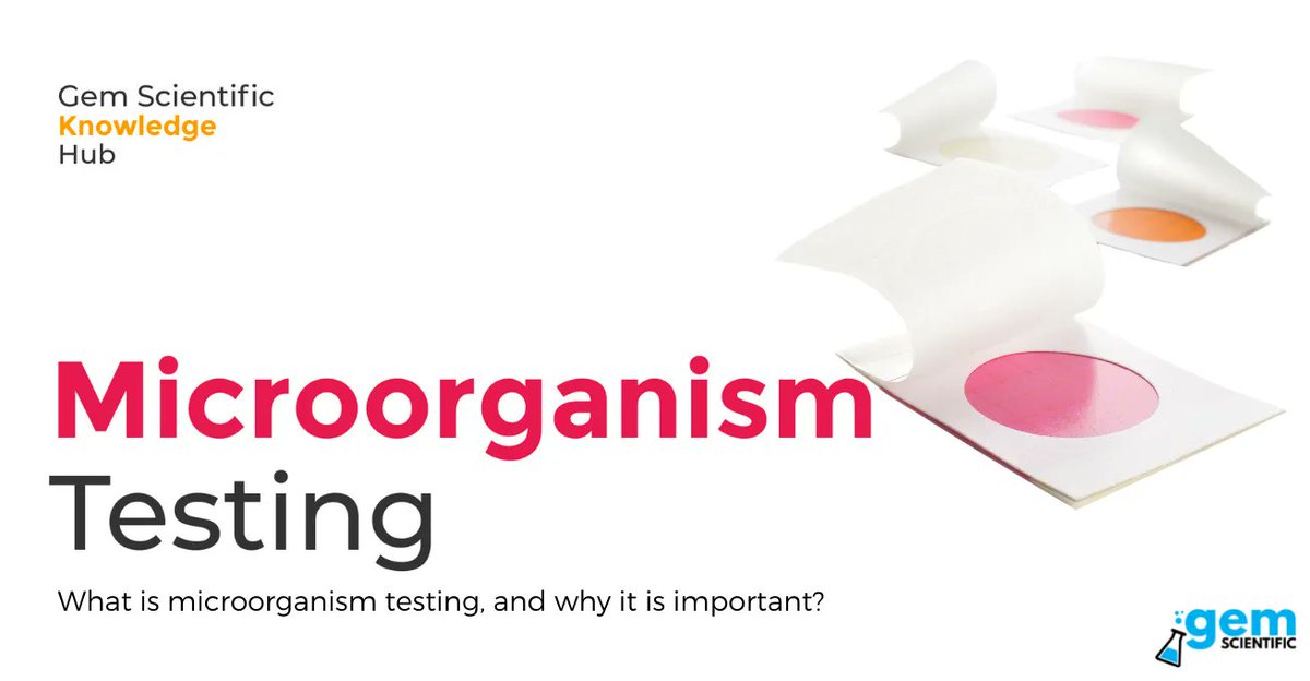 GemScientific's tweet photo. What is microorganism testing, and why is it important?

Our knowledge hub looks at onsite microorganism and pathogen testing, their importance,  and how they can be implemented into your environmental monitoring plan.

Learn more: https://t.co/TI6fDq1A1u https://t.co/tWFsIUXLOy