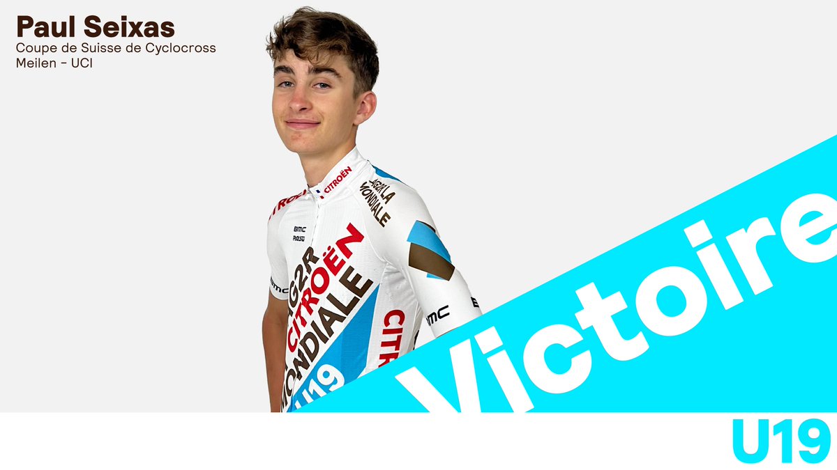 Coupe de Suisse 🇨🇭de #cyclocross
Victoire de <a href="/seixas_paul/">Paul Seixas</a> - il remporte le classement général de la Coupe de Suisse 🇨🇭
6e <a href="/AlexandreBingg/">Alexandre_Binggeli</a>