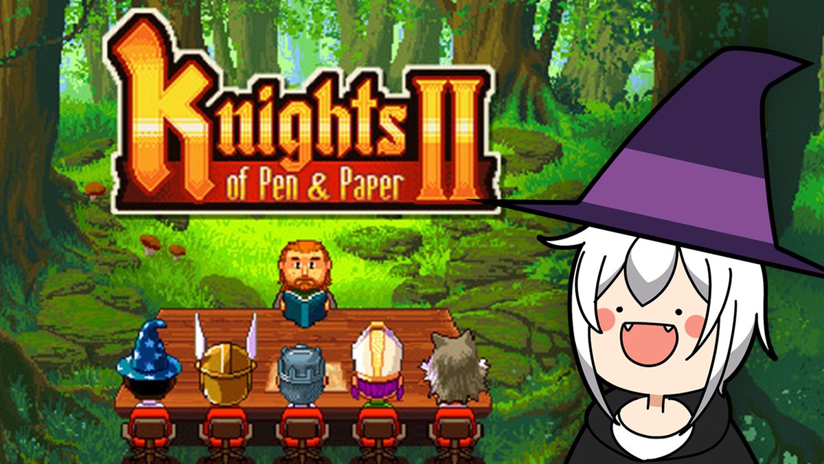 Marsbear_'s tweet photo. So what kind of roleplay do you do in this Dungeons and Dragons game? And where are the dragons?
Mars finds himself trying out DnD, albeit not a genuine version. Find out what the man did in his "first" campaign.
#Marsbear #KnightsOfPenAndPaper2 #pngtuber https://t.co/E2BG92BuQd