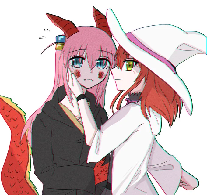 「炎竜なのに、ひとりちゃんの目は青いね、泣かないで……これからは私があなたの主人になりましょう。」「う……?!」ぼっち X 喜多#ぼ喜多 