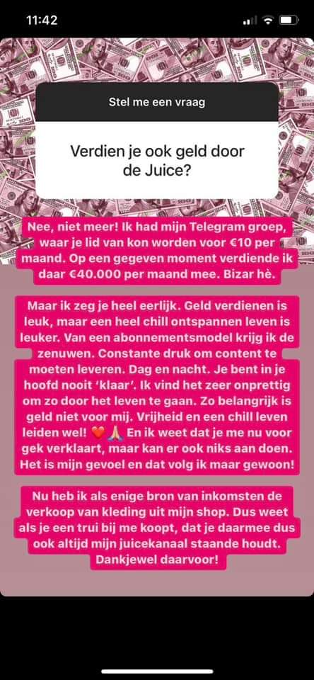 Openlijk toegeven dat je 40.000 euri per maand verdiende en evengoed een crowdfunding starten voor 15.000 als je wordt aangeklaagd. Schiet mij maar lek.