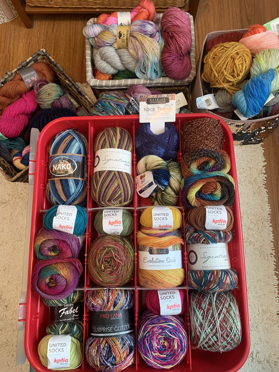 angela_rafuse's tweet photo. @ktb38 12 months of socks to start! #sockalong https://t.co/FoJp7RlO3A