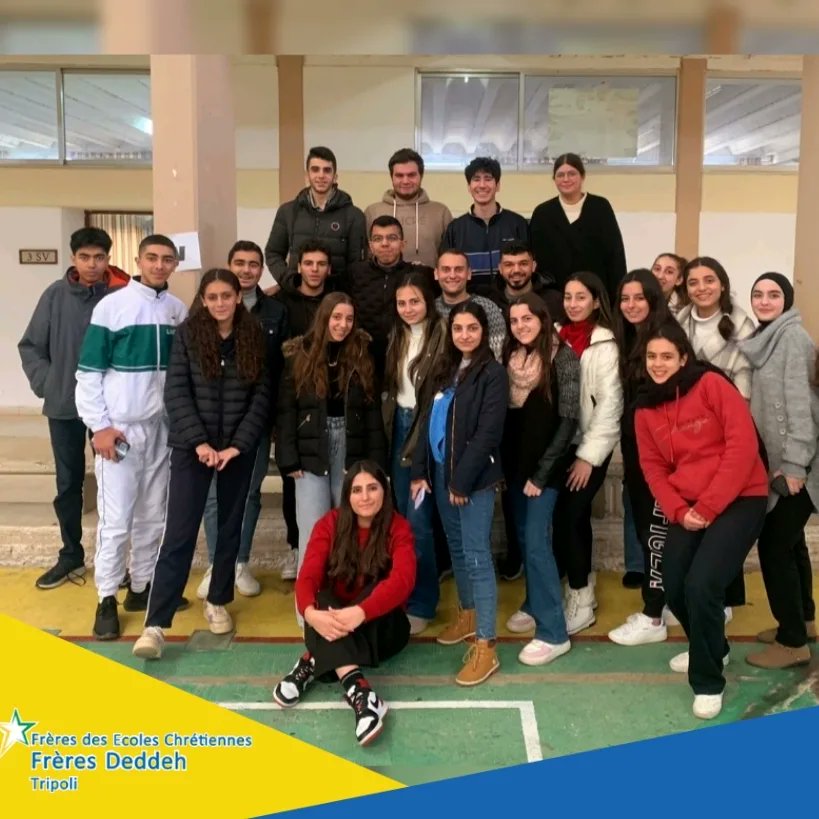 CFDD1886's tweet photo. Merci "Elevate" (Online &In-presence Services) que nous remercions pour leur initiative de choisir le @collègedesfrères Deddeh - comme emplacement de préparation au concours de médecine et de médecine générale à #usj et qui a eu lieu pour la première fois au Liban Nord.
#cfdd https://t.co/oVj3B4A1rR