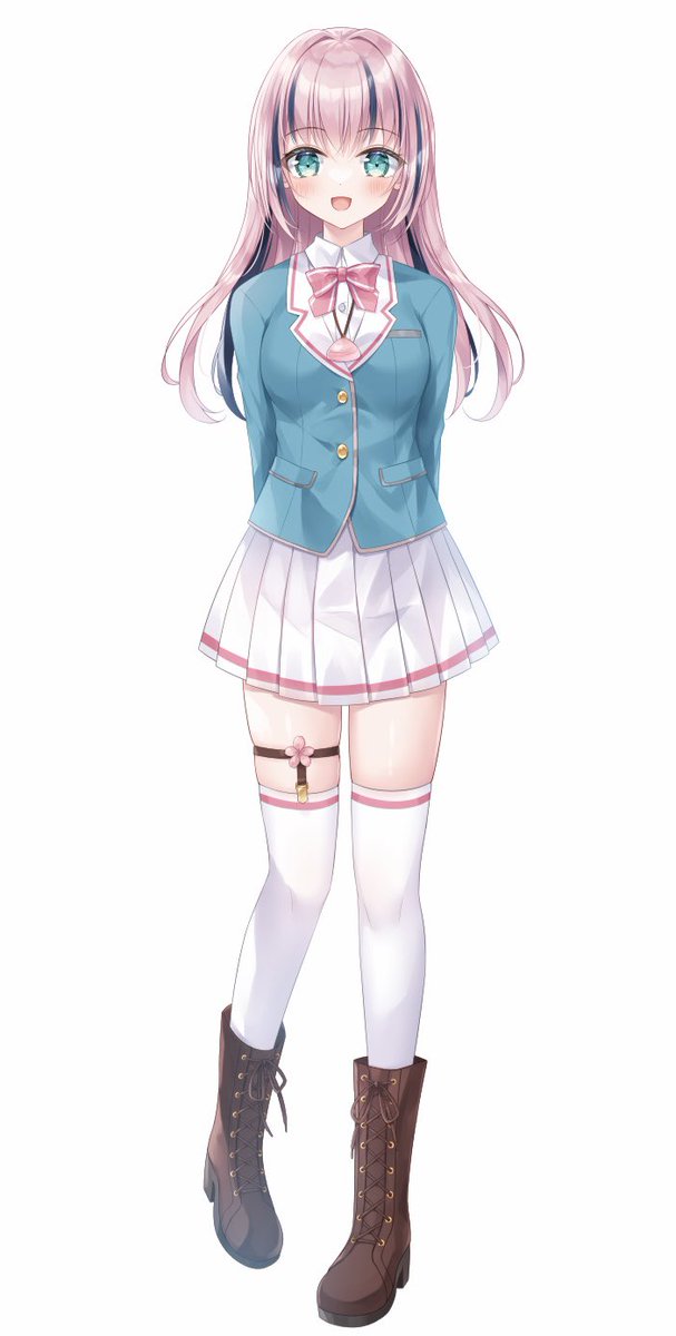 「野良声優第2期、咲良光桜ちゃん( )のキャラクターデザインさせていただきました1」|小日向ほしみのイラスト
