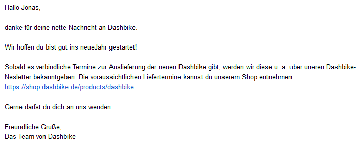 cuteredpwnda161's tweet photo. Ich glaube da ist noch jemand bisschen verkatert.
Professionelle Unternehmenskommunikation mit @Dashbike1! #dashfail #dashbike https://t.co/ehtPJzZ2ZQ