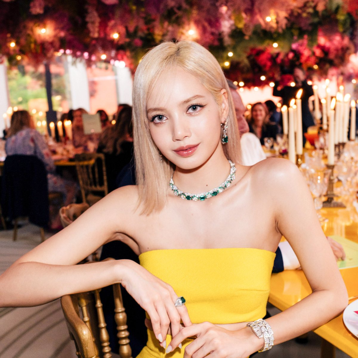 Bulgariofficial's tweet photo. Transported to a world of beauty, guests enjoyed the stunning reveal of the #Bulgari Eden The Garden of Wonders High Jewelry collection in Paris last year. https://t.co/F6kWxm0OFu #BulgariWonders #EdenTheGardenOfWonders https://t.co/mnsBFMzXKr