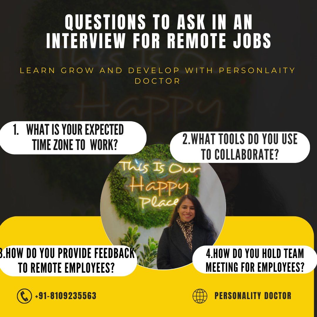 PersonalityDoc1's tweet image. The point in a Job Interview, where the interviewer is done with their questions and opens up the floor, you don’t want to be caught off guard. It’s imp. to have a plan for how you’ll respond, and a list of questions specific to that opportunity.

#JobQuestions #PersonalityDoctor