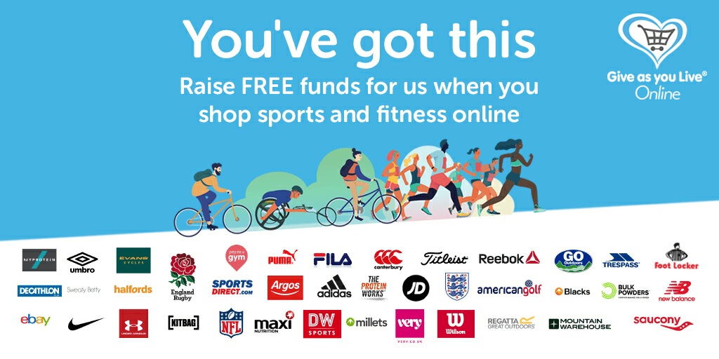 Is your #NewYearsResolution to get more involved in sports and fitness? Raise FREE donations for us at your favourite sports stores and brands when you shop via <a href="/GiveasyouLive/">Give as you Live 💙❤️💚</a> Online.

💸 It's free
📱 There's a handy app
🛍️ There 6,000+ stores!

giveasyoulive.com/join/west-kent…