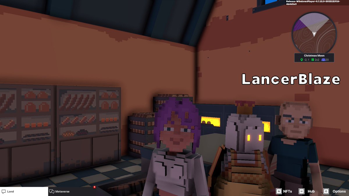 KelynPacey's tweet photo. @TheSandboxGame @LuluLand_World I found Monica in Christmas Moon by @LuluLand_World! 🌜 I participated in the #SeasonsGreetingsTSB challenge for a chance to win an NFT! https://t.co/AdDrJKd5gI