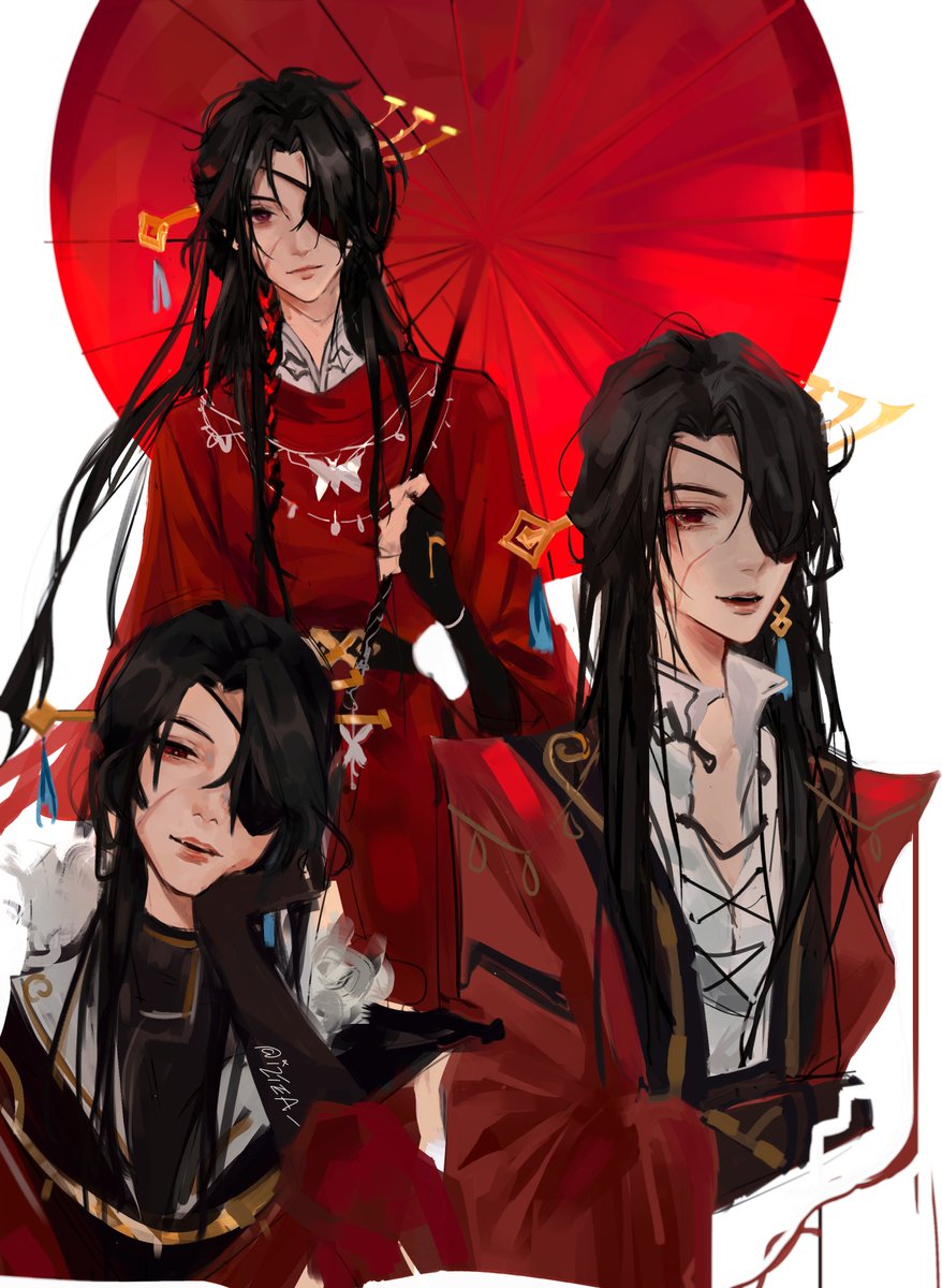 iztea_'s tweet photo. Beidou but she's Hua Cheng https://t.co/pd2gccBDxq