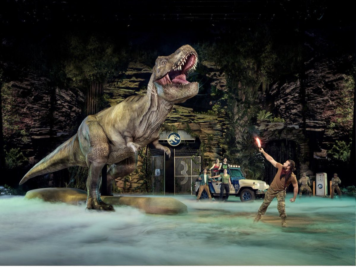 VipToursFL's tweet photo. #JurassicWorld comes to life in an action-packed, live arena show at the #AmwayCenter this January 13-16, 2023. Check the link below to save 20% on select tickets: https://t.co/78VZQ9Pynf https://t.co/NGohZIBiUD