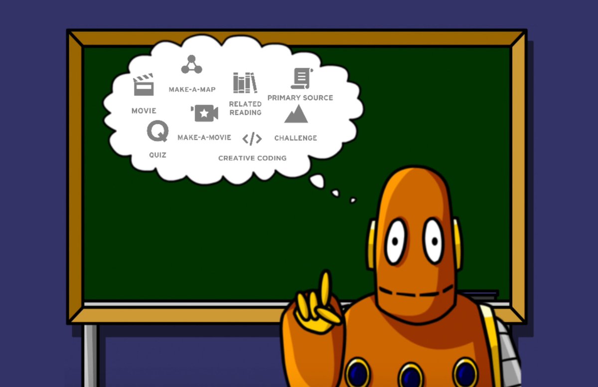 PopBase's tweet photo. ‘BrainPOP’ was launched 23 years ago. https://t.co/pfbJLEbe9T