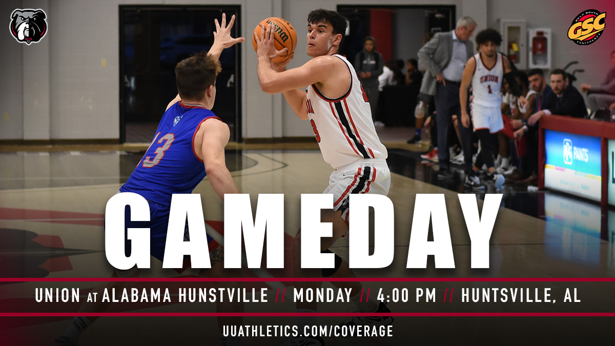 GAMEDAY! 
🏀 Women’s and Men’s
⏰ 2:00PM and 4:00PM
🆚 <a href="/UAHChargers/">UAH Chargers</a>
📍Huntsville, Ala.
📺🎧📊 uuathletics.com/coverage 

#WeAreUU