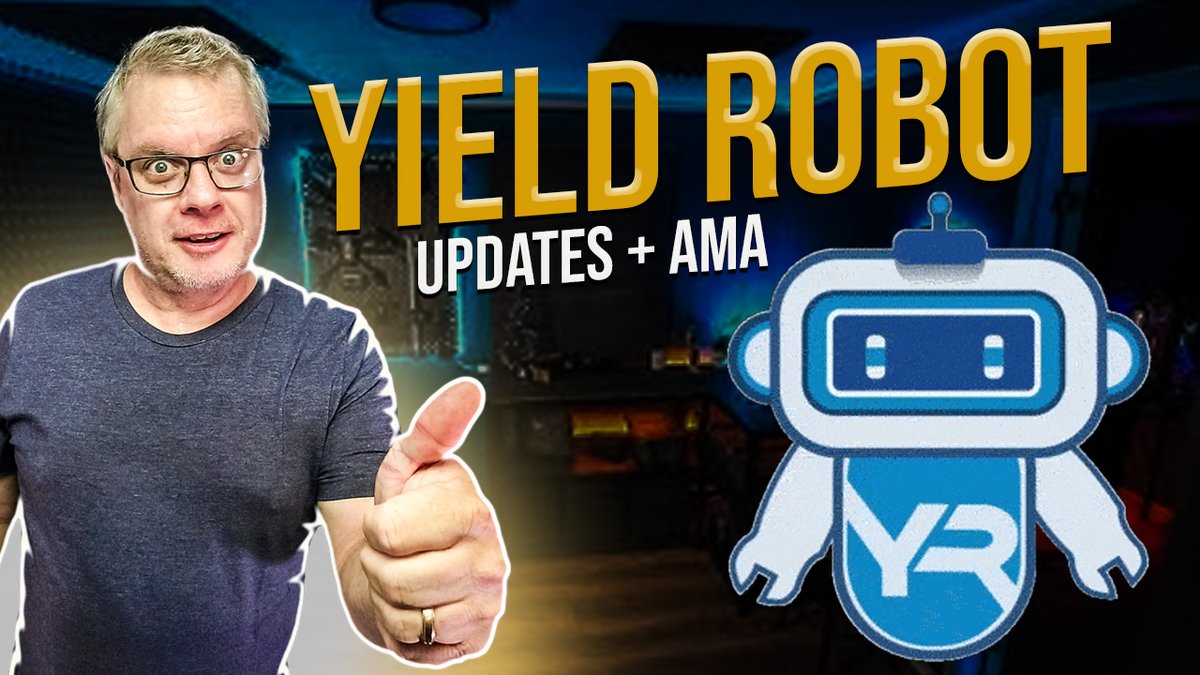 Brusca's tweet photo. Yield Robot 3 weeks in! Things are progressing and this protocol is starting to surprise me. #yieldrobot #defi #crypto #passiveincome #tradingbot
WATCH HERE: https://t.co/X6ykaRJl7r https://t.co/M1f06FXDrq