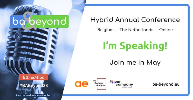 A little tardy to the announcement party, but I am thrilled to be selected for #BABeyond23. I'll be the closing keynote in the Netherlands, speaking on Your Personal Power of 3. Join me and <a href="/BA/">Brian Adams</a>&amp;Beyond online or onsite in Belgium or The Netherlands in May!

Join me!