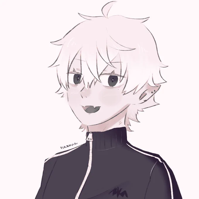 等身高めの絵を描く練習したけどやっぱ童顔になってしまう 