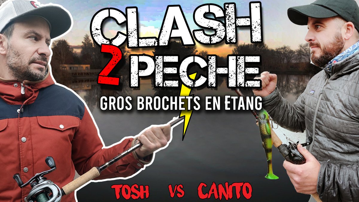 FishingScarna's tweet photo. 📺 "CLASH de PECHE ! Battle pêche du brochet en 1 vs 1 -- Tosh vs Canito" https://t.co/qnTe2nAkAl
Rien ne va plus sur Scarna Fishing, qui sortira vainqueur de ce duel fratricide ?
#peche #pecheauleurre #scarnafishing #scarna #fishing #brochet #pechedubrochet https://t.co/excuEVbj8u