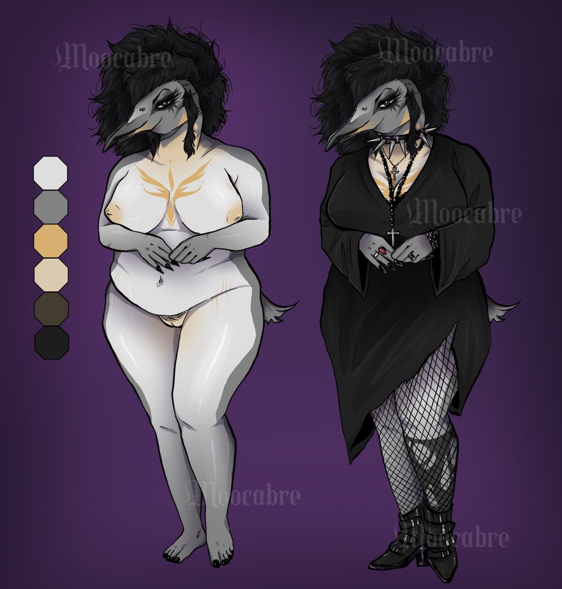 Moocabre's tweet photo. Willing to sell this trad goth penguin girl for 20€ !!!
If you throw in some extra while purchasing, I’ll make one more drawing of this cutie for you ✨
🔮Retweets are also appreciated🔮

#adoptable #furryadopt #furryart #adoptables #furryadoptable #furryartist #furryfandom https://t.co/BmlAK1T7kF