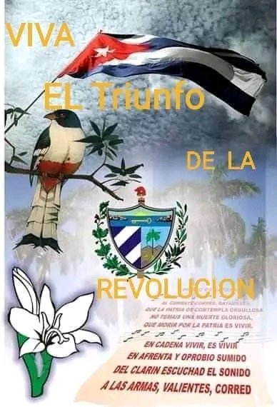 vidal_dayami's tweet photo. #MatancerosEnVictoria .#CubaSi.#JuntarYVencer.#Unidad2023.@SuselyMorfaG @Yosveny1 @PabloSanram @RamonGomezMedi4 @DiazCanelB @DrRobertoMOjeda @CarlosC64808313 @NoelRodriguezS1 @EdirsaS @israel_baro @Alexand05831127 https://t.co/LlNb6Q40PN
