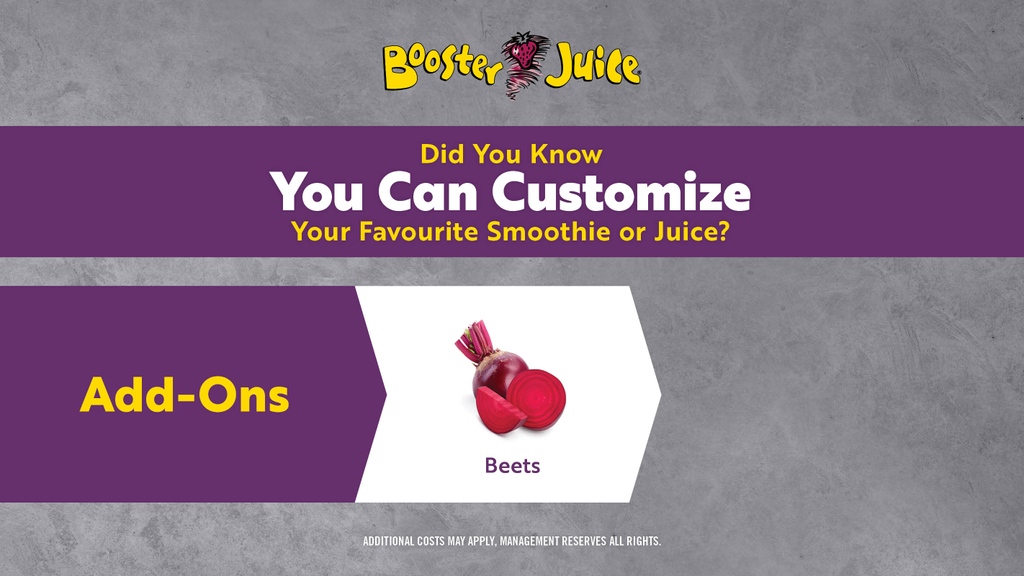 boosterjuice's tweet photo. Not sure how to customize your smoothie? Ask one of our crew members and they can help build your perfect smoothie or juice by adding or substituting. Plus, add on one of our Super Boosters like hemp hearts or chia seeds.
#BuildYourPerfectSmoothie #customize #AddOn #Subtitute https://t.co/i3euxFZk8p