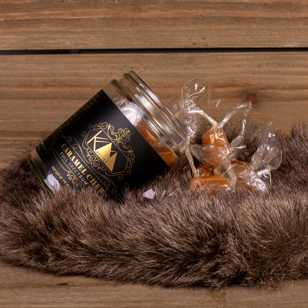 KmRelief's tweet photo. When it's this cold outside, you want to curl up with some toasty, decadent caramel chews. Even better when each piece has 30 MG of full-spectrum hemp oil for that full body aaaaah. 🫠 #kmreliefhemp

🛍️ Shop our Hemp Caramel Chews on https://t.co/49F1Zo6Miv https://t.co/qOkekwMKyd