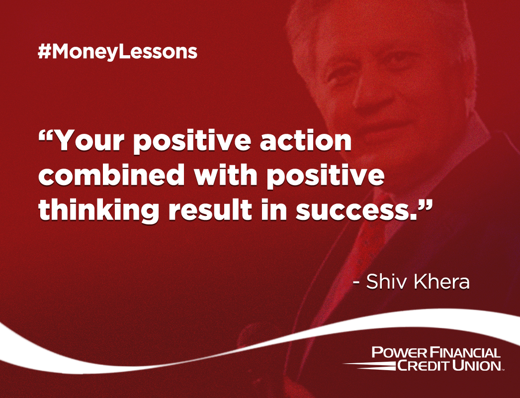 PowerFiCU's tweet image. Living on a tight budget can take a toll mentally, especially if you’re in a tough spot. Adjusting your mindset to think positively towards your financial goals can help shift your attitude and behavior onto a path of success. #MoneyLesson #ThinkPositive #FinancialWellnessMonth