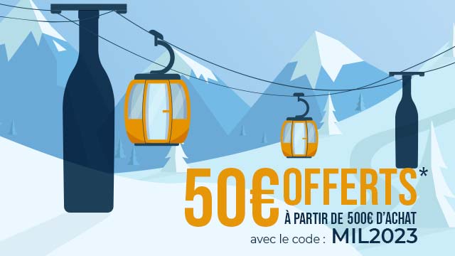 MillesimaFR's tweet photo. Toute l’équipe Millésima vous présente ses meilleurs vœux pour 2023✨
À cette occasion, bénéficiez d’une remise de 50€ dès 500€ d'achats sur le site #millesima. Débutez bien l'année avec une nouvelle offre !
👉 : https://t.co/SA8LchSlLU https://t.co/NsO8GB580w