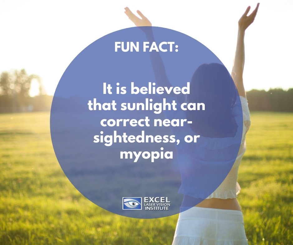 Excel_Eye's tweet photo. It is believed that sunlight can correct near-sightedness, or myopia. Bright light maintains the distance between lens and retina, keeping vision sharp.
#benefitsofclearvision #eyefacts #eyehealthtips #bettereyehealth #improvevision #improveeyehealth https://t.co/gcP9FFOPSC