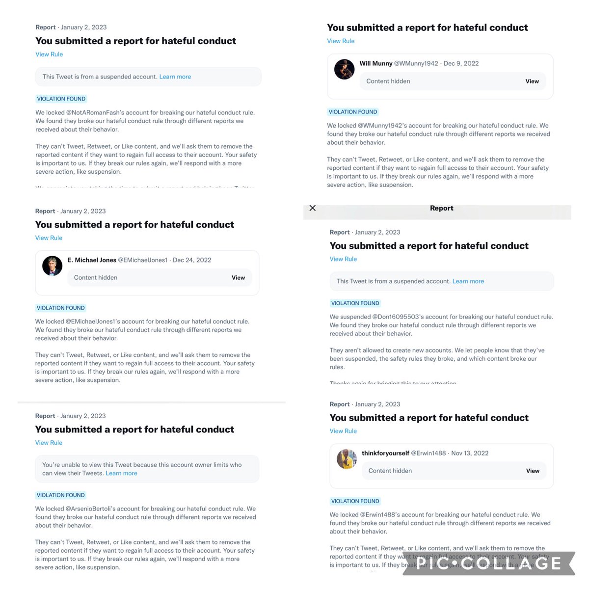 FightNeverFear's tweet photo. #DeplatformHate
#EndJewHatred
#ItStartedWithWords
#DeplatformingWorks
Thanks so much to everyone who reported. It takes a lot of people to accomplish this.🖤❤️
Please don’t give up hope.
‼️Keep reporting because it still works. ‼️ https://t.co/Od39Wf3RwA