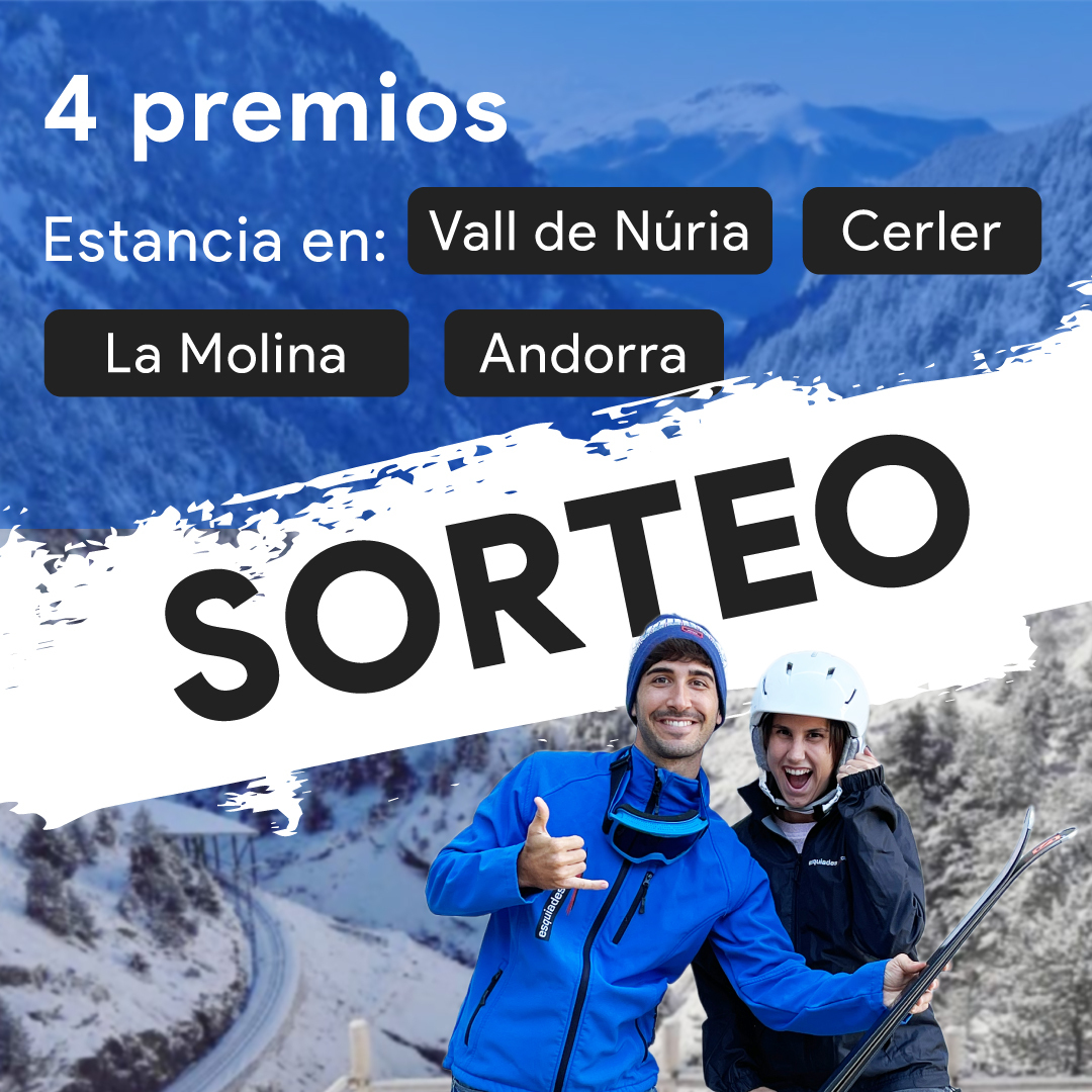 😎 Nuevo año, nuevo S O R T E O 😜 ¡Tenemos 4 premios a repartir! 🎁

Participa así ⬇️

🔁 Retweet al post
😉 Hazte fan de <a href="/Esquiades/">Esquiades.com</a> 

Por 2023 nos hemos propuesto repartir mucha felicidad 🥰 Así que... ¡No hay nada mejor que regalar VIAJAZOS para disfrutar esta temporada! 😏