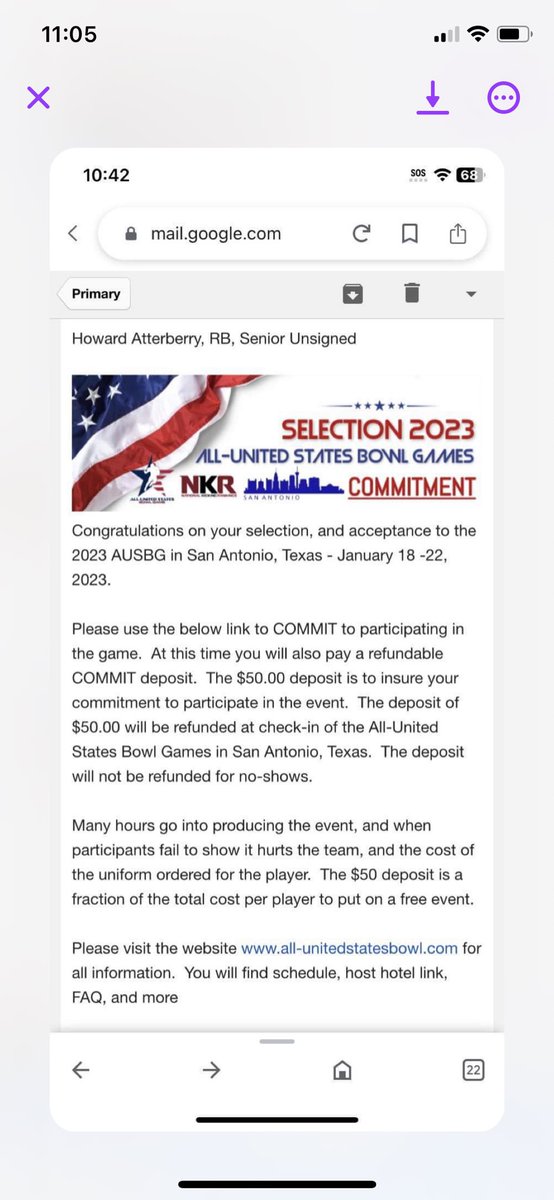 Great chance for exposure!! Congratulations <a href="/HowardAtterber1/">Howard “Thunder”Atterberry Jr</a>