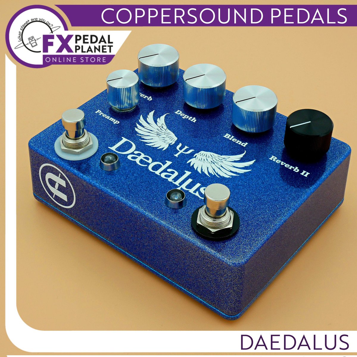 @CopperSoundFX Daedalus

fxpedalplanet.co.uk/product/copper…

#fxpedalplanetonlinestore 
#coppersoundpedals #coppersoundpedalsdaedalus #reverbpedal #platereverb 

#handmadepedals #boutiqueeffectspedals #effectspedals #guitareffects #basseffects #guitareffectspedals #basseffectspedals
