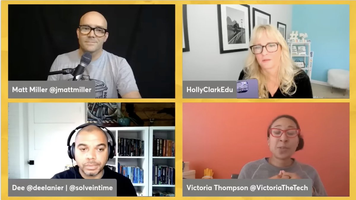 LauraGuzNews's tweet image. Important session about ChatGPT at #DitchSummit. @VictoriaTheTech @deelanier @HollyClarkEdu  addressed concerns about having AI available to students and also innovative ways to embrace the technology--for example turning a story into a poem, adding elements, etc. #DitchContest