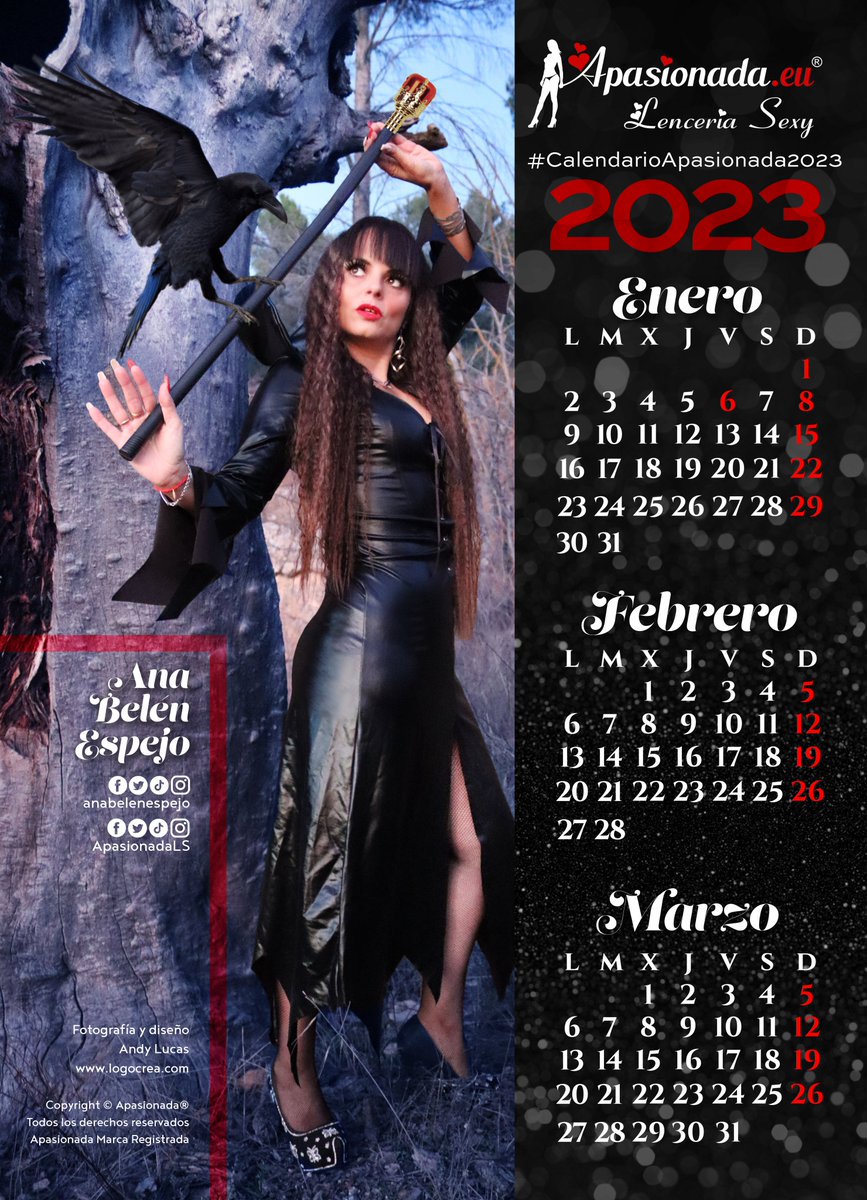 Comenzamos mes y año con la mayor energía y positividad en el calendario Apasionada 2023
❤️El entusiasmo mueve el mundo❤️Arthur Balfour
Diseño y fotografía @andylucasr de @logocrea
👉🏼Descárgatelo blog.apasionada.eu/calendario-apa… 👈🏻
••••
#calendarioapasionada2023
#Apasionada #Lencería