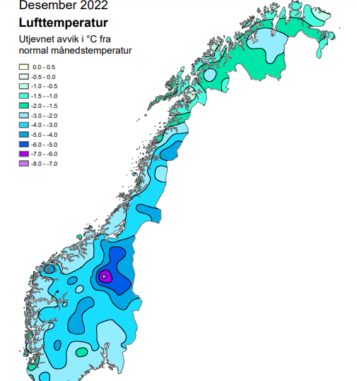 Extreme Temperatures Around The World on Twitter "December 2022 in 