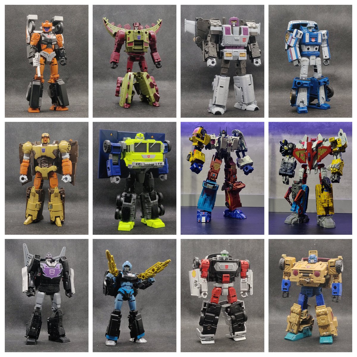 So last year I made a total of 30 customs and finally showed my two combiners. Thought is share them all with ya lot and thank you for the support last year.

Which one was ya favourite?
#transformers #custom #2022Recap