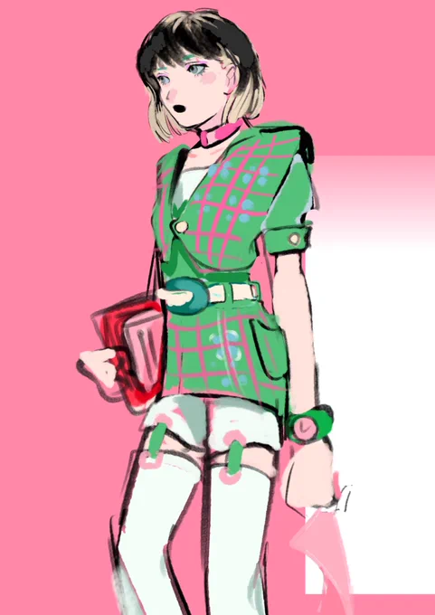 ファッションzineの為の絵をいっぱい描いてます。既にたのしい 