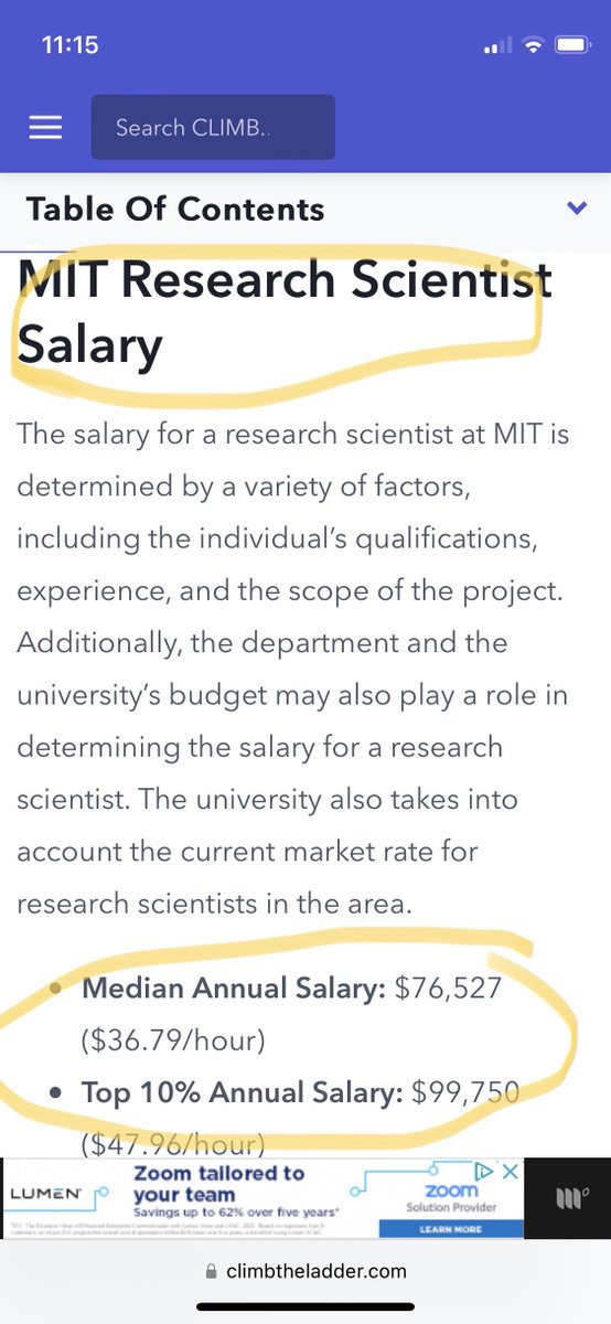 Mikewithme's tweet photo. @wolfcalledstorm @bododidodado @nntaleb Research Scientist is what comes up when you do an MIT Faculty search. It appears to be a paid position. https://t.co/yNveylL4qy