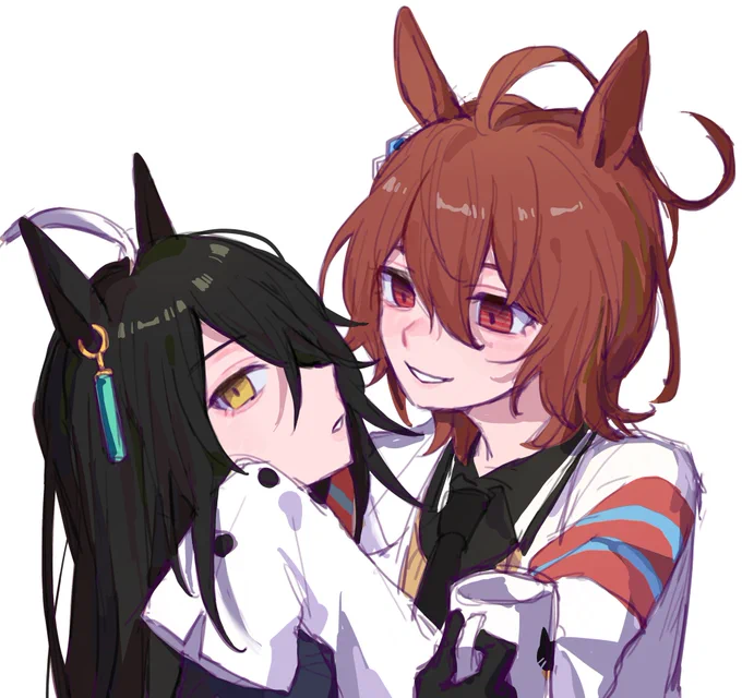 #ウマ娘#アグネスタキオン#マンハッタンカフェ 
