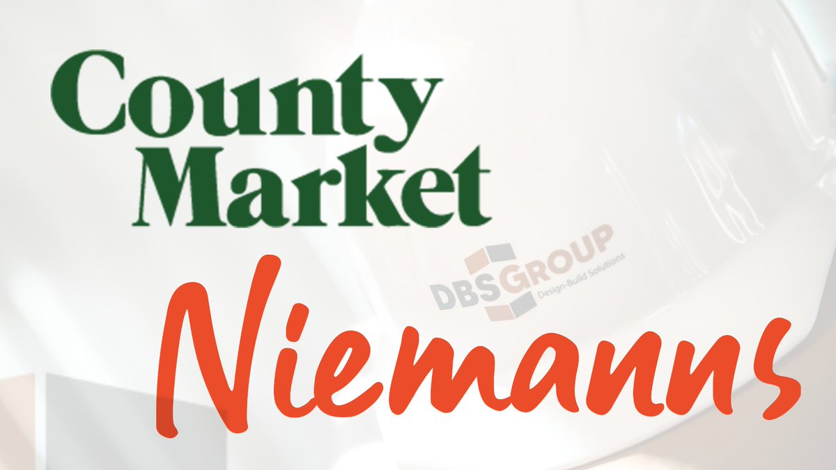 DBSGroupLLC's tweet photo. DBS Group is working with Niemann Foods to design and convert the County Market in Mattoon, Illinois, into a Niemann’s. Niemann’s is a new store format that NFI will roll out in its small-market stores. The project is well underway and scheduled for completion early this year. https://t.co/p81cZUibdP