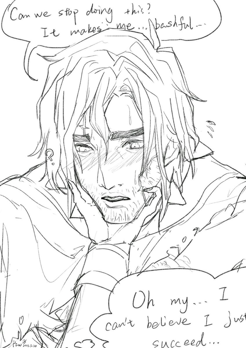 pelicaninwave's tweet photo. Hmm…what if I treat him like a puppy?#TheArcanaGame #Mureil https://t.co/1GTChGhhgH