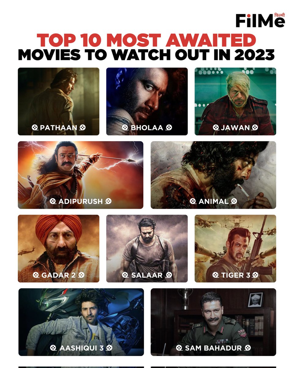 Here Some of the most awaited movies that are ready to hit the screen in 2023

#FilMe #NewYearMovies #hindiseries #ShahrukhKhan #SalmanKhan #AjayDevgn #Prabhas #Sunnydeol #RanbirKapoor #Vickykaushal #KartikAaryan #Thriller #MovieToWatch2023