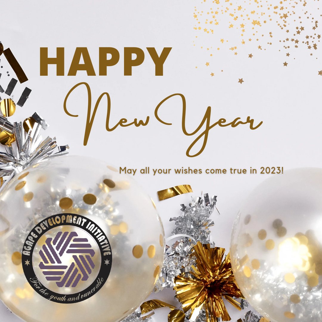 AgapeDevInt's tweet photo. It's a new year...
Let do more and empower more lives...

Welcome to 2023... https://t.co/4iVXGEPbTa