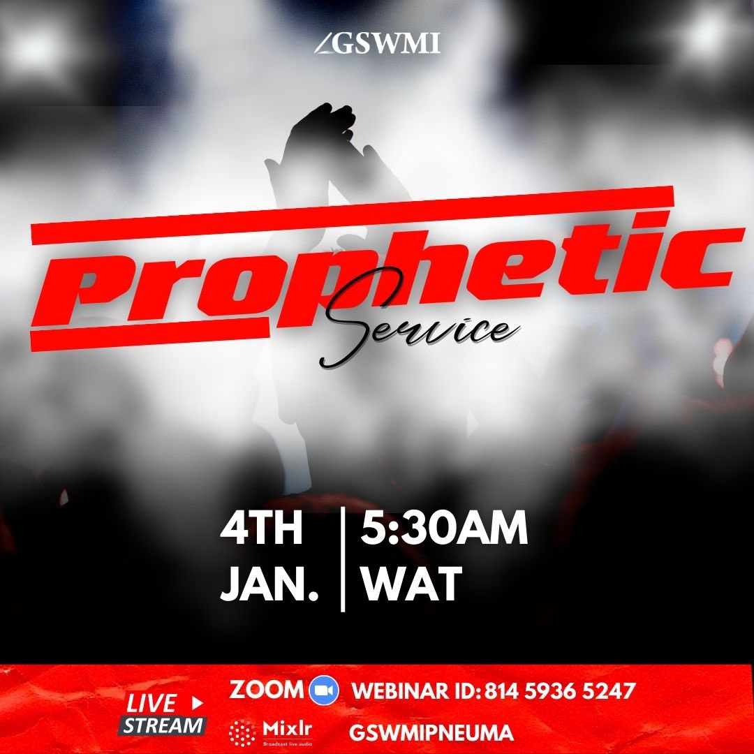 officialGSWMI's tweet image. Our Prophetic Service resumes on Wednesday!!!!