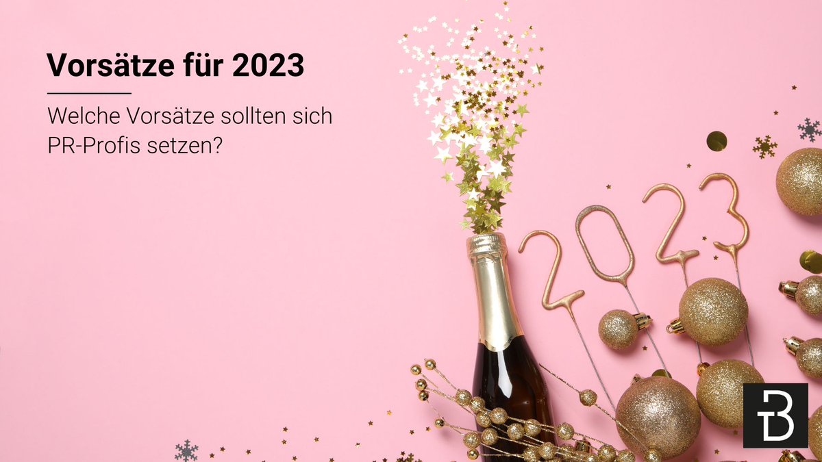 Bettertrust_de's tweet photo. Vorsätze für 2023 - Welche Vorsätze sollten sich #PRProfis setzen? 🚀

Hier sind 3 Neujahrsvorsätze, die sich jedes PR-Team zu Herzen nehmen sollte:
https://t.co/Ybh2Q4iGVr

#PRagentur #FragBettertrust https://t.co/7TDjwmQMeI