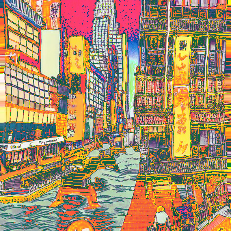 gm everyone, happy monday

Whenever I'm browsing my collection, I always get stopped by this one. The colors are quite special.

IMAGINARY NEW YORK IN UKIYO-E #90 by <a href="/aakizukii/">akizuki.eth🗼blockchain artist</a>