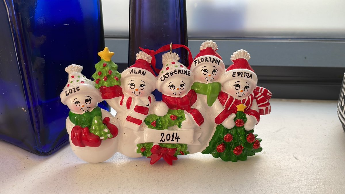 Why is it that no matter how thorough I think I’m being, I always miss one decoration when I take them down?!